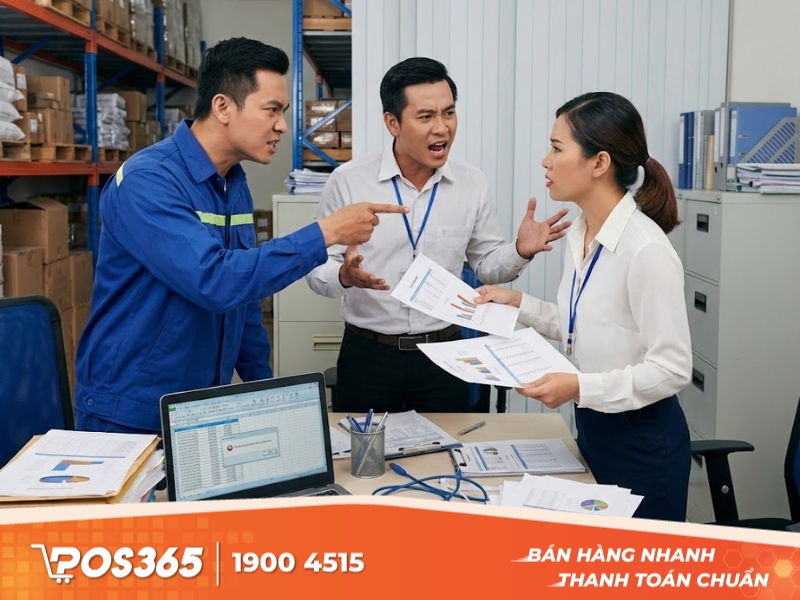 Lỗ hổng 4: Sự đứt gãy thông tin giữa Kho - Kế toán - Bán hàng