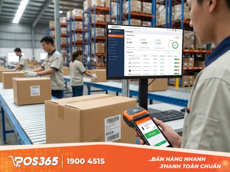Tự động hóa quy trình bằng mã vạch (Barcode/QR Code)