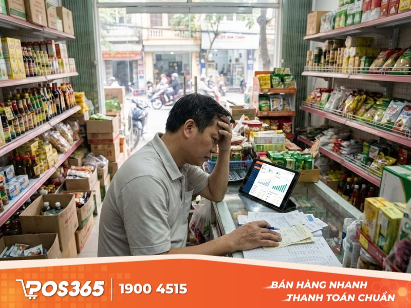 Doanh thu đều không có nghĩa là cửa hàng đang khỏe