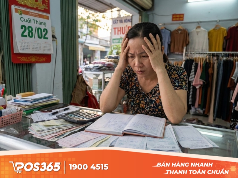 Vì sao càng về cuối tháng, chủ shop càng “sốc” tài chính?