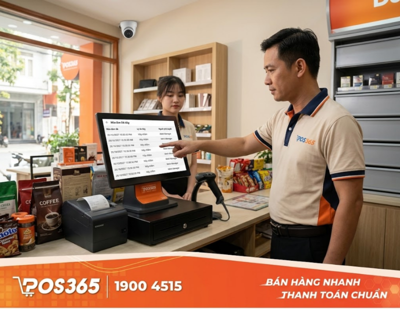 Mẹo kiểm soát tình trạng nhân viên tự ý hủy bill để gian lận
