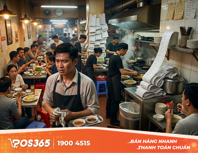 Tại sao quán đông khách nhưng luôn bị phàn nàn lên món chậm?