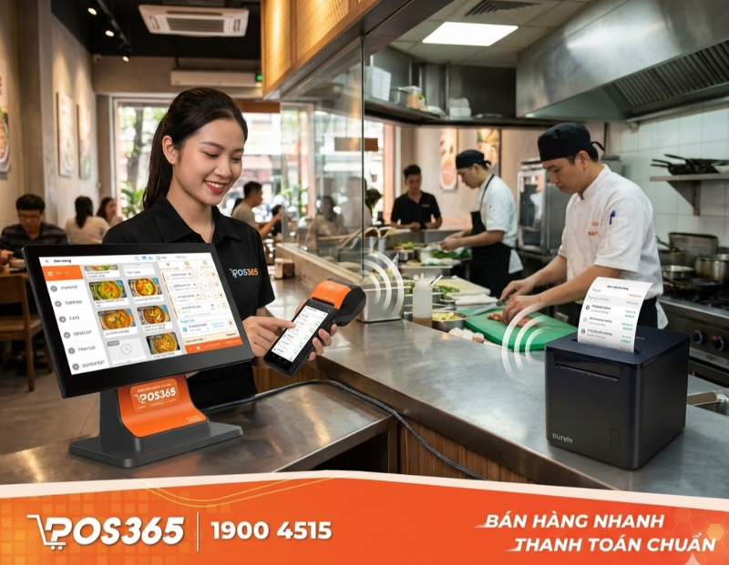 Chuyển báo xuống bếp tức thì mà không cần di chuyển