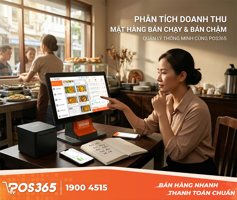 Báo cáo mặt hàng bán chạy và bán chậm