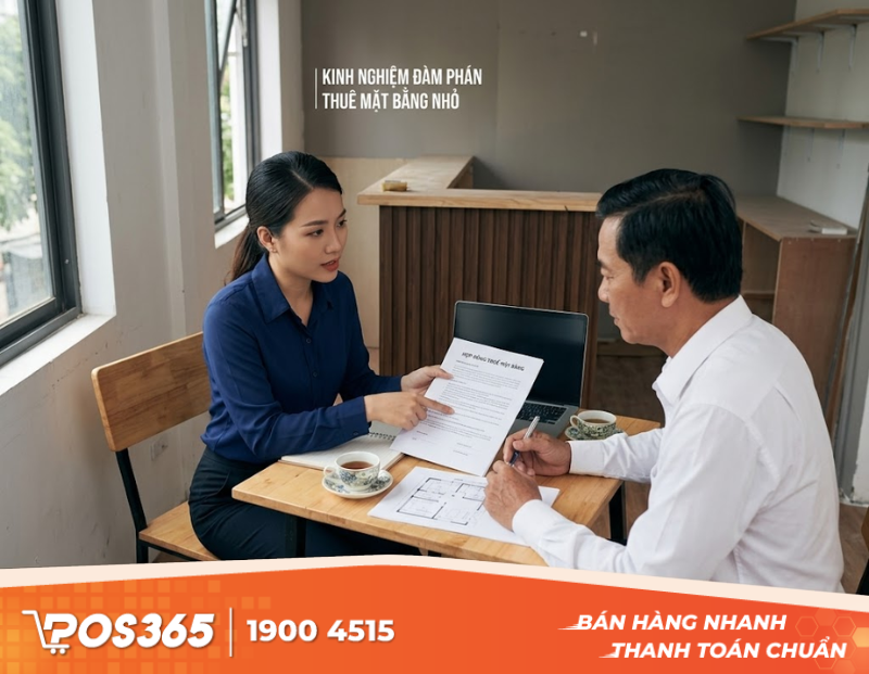 Kinh nghiệm đàm phán hợp đồng thuê diện tích nhỏ