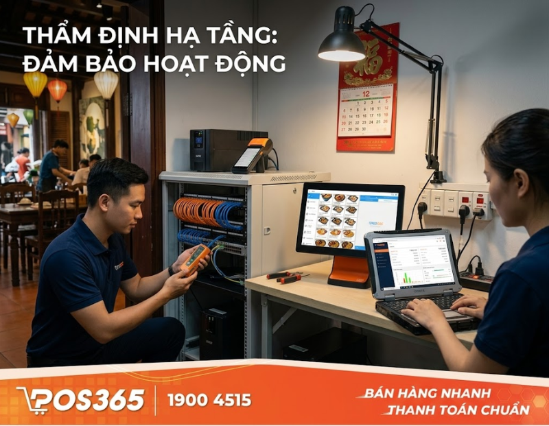 Thẩm định hệ thống hạ tầng và các yếu tố vật lý
