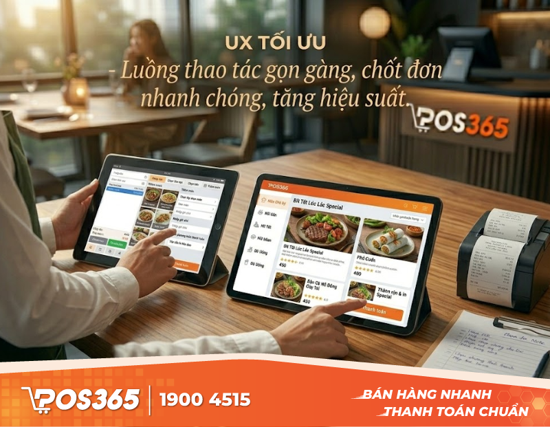 Tối ưu luồng thao t&aacute;c (UX) để tăng tốc độ chốt đơn