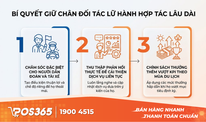 Bí quyết giữ chân đối tác lữ hành hợp tác lâu dài