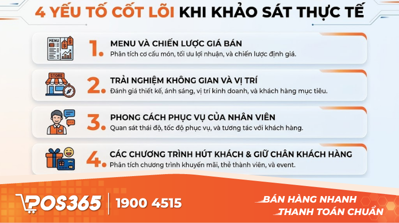 4 yếu tố cốt lõi cần 