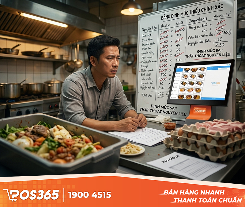 Sai lầm khiến bảng định mức thiếu chính xác làm quán lỗ