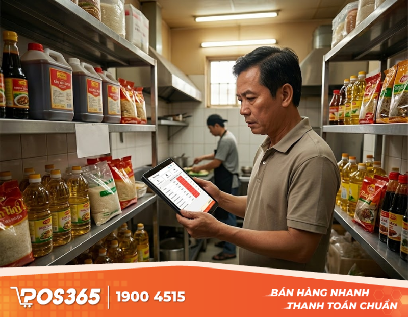 Định nghĩa tồn kho tối thiểu trong nhà hàng