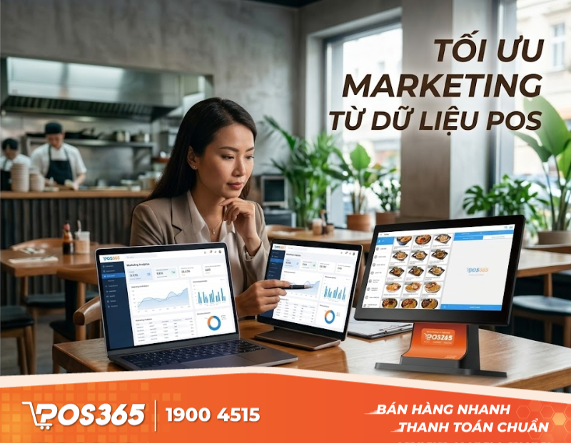 Cách đọc báo cáo phần mềm để tối ưu chiến lược Marketing nhà hàng