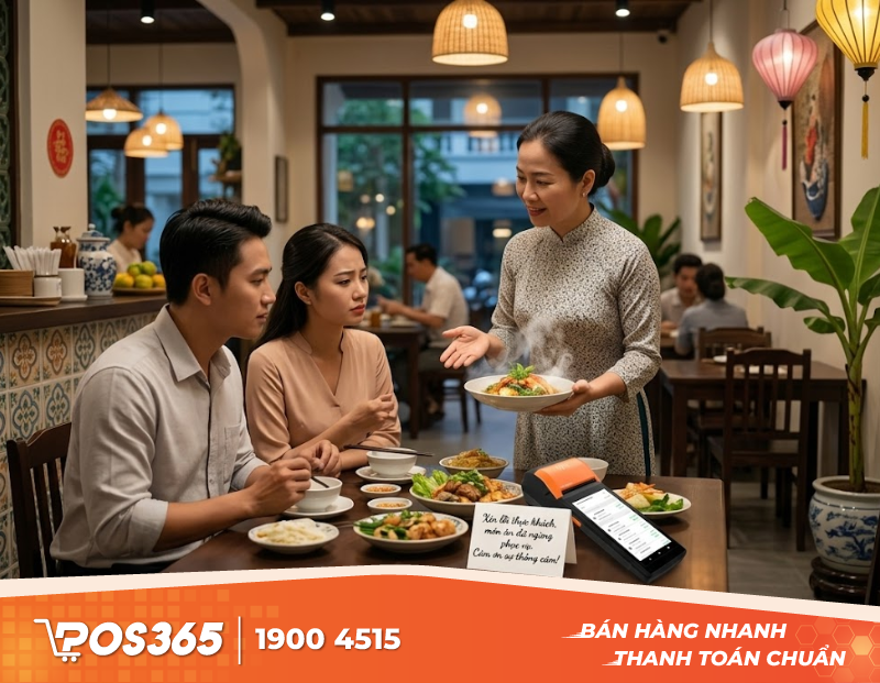 Nghệ thuật th&ocirc;ng b&aacute;o v&agrave; xoa dịu khi bỏ đi m&oacute;n 