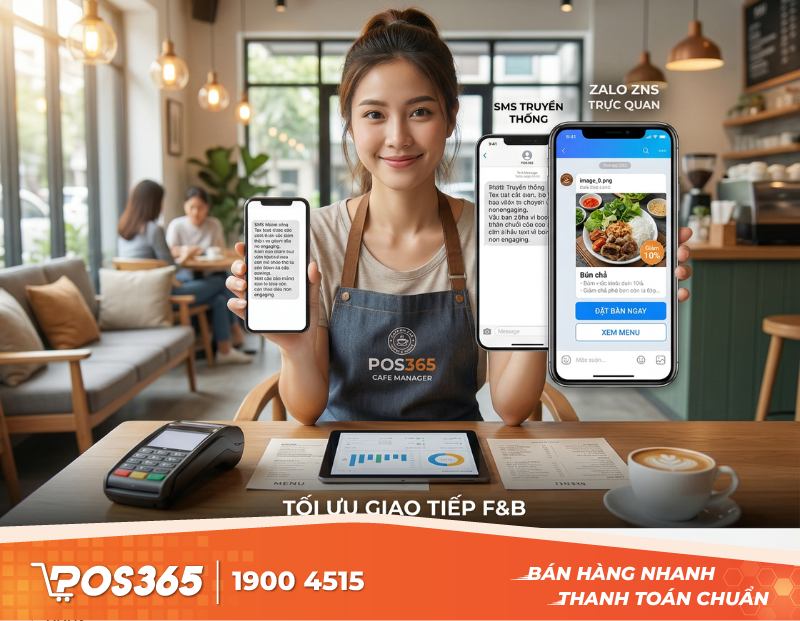 Tại sao mô hình F&B nên chuyển từ SMS truyền thống sang Zalo ZNS?