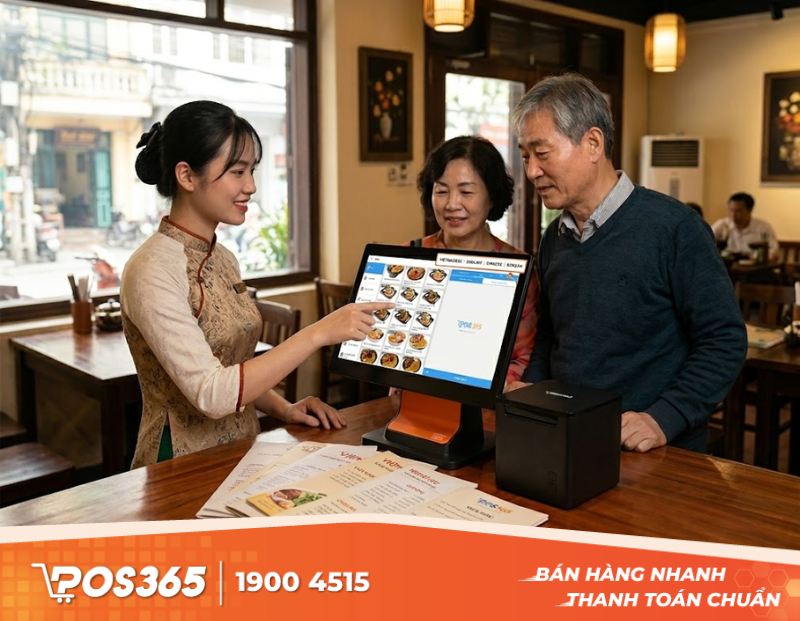 Tại sao quán ăn, nhà hàng cần trang bị máy POS đa ngôn ngữ?