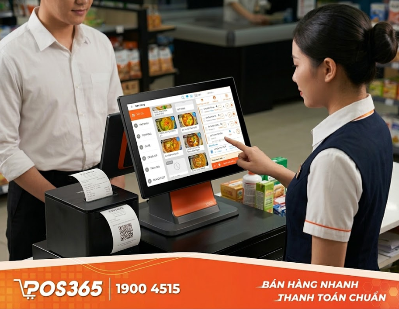 Thao tác xuất hóa đơn điện tử khởi tạo từ máy tính tiền