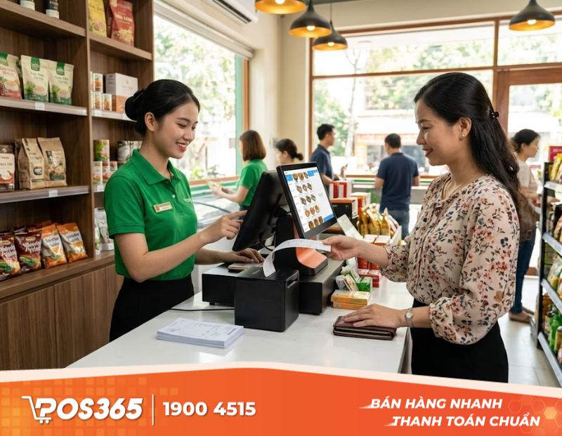 Xuất hóa đơn tại quầy rút ngắn thời gian chờ đợi của khách hàng