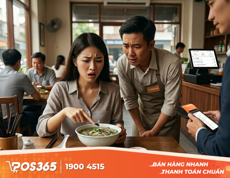 Kịch bản xử lý khủng hoảng: Phát hiện dị vật trong thức ăn