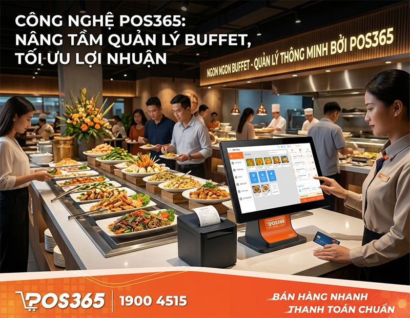 Áp dụng công nghệ vào quản lý mô hình nhà hàng buffet