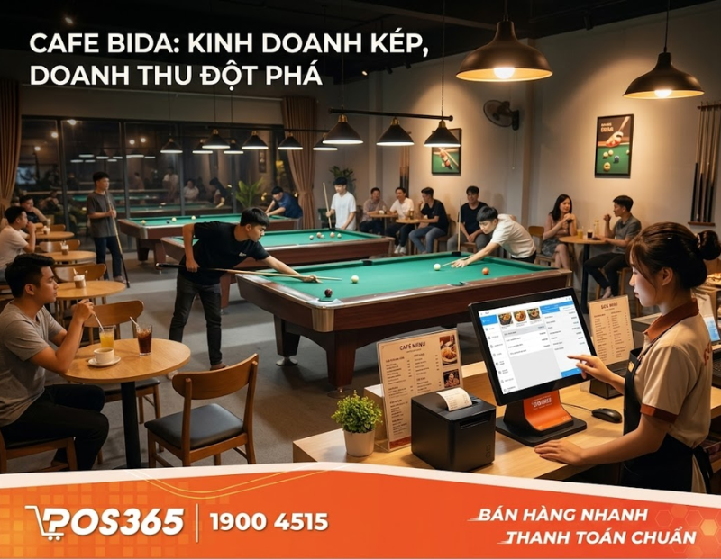 Tại sao m&ocirc; h&igrave;nh cafe kết hợp bida lại c&oacute; sức h&uacute;t d&ograve;ng tiền?