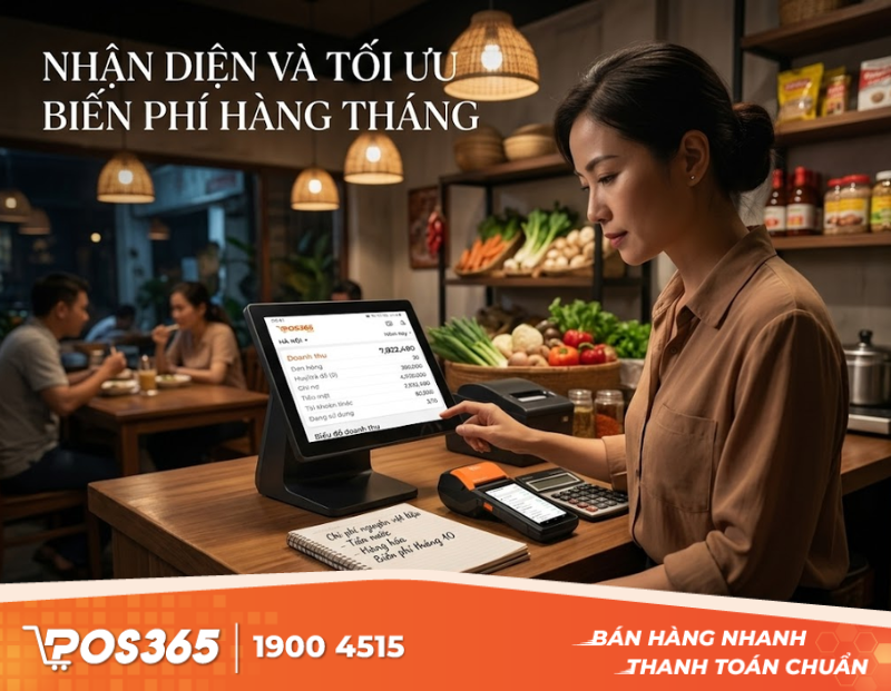 Nhận diện các khoản chi phí duy trì vận hành (Biến phí hàng tháng)