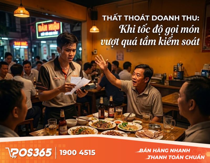 Thất thoát doanh thu từ bàn nhậu: Khi tốc độ gọi món vượt quá tầm kiểm soát