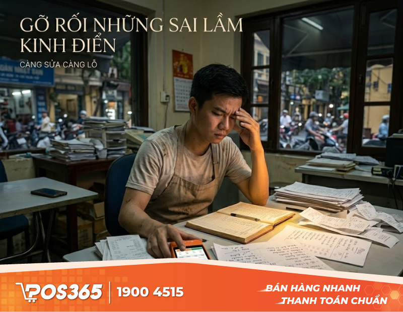 Gỡ rối những sai lầm kinh điển khiến chủ qu&aacute;n 