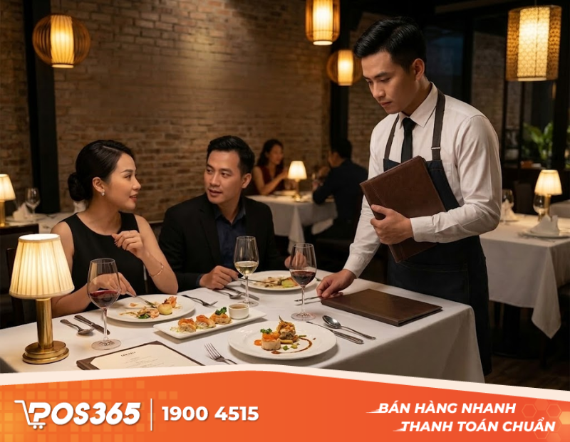 Phần mềm quản lý nhà hàng giải quyết bài toán phục vụ theo Course như thế nào?