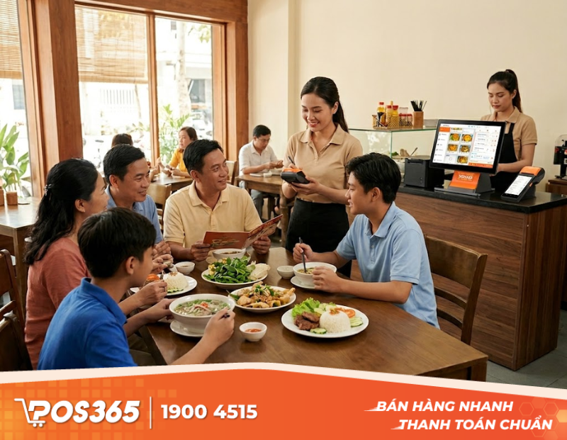 Khách đến quán thường đi nhóm bao nhiêu người?