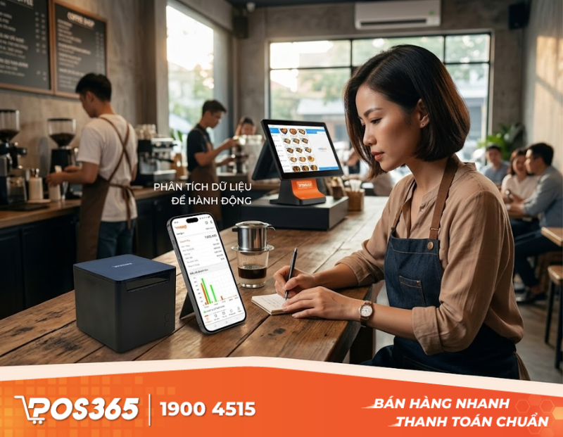 Biến dữ liệu thành hành động với phần mềm quản lý bán hàng POS365