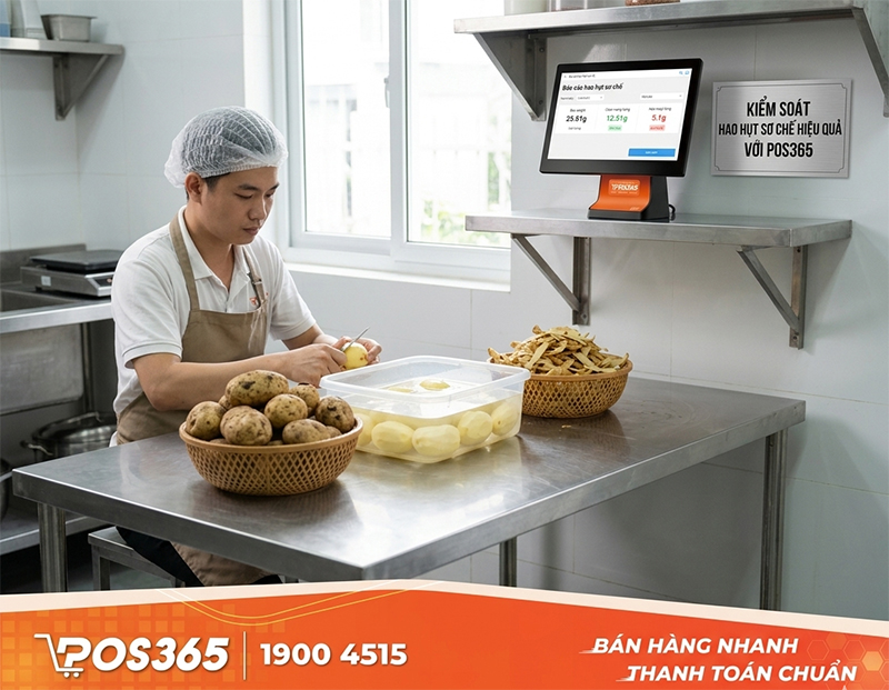 Hao hụt nguyên liệu sơ chế là gì? Vì sao chủ quán hay bỏ quên?