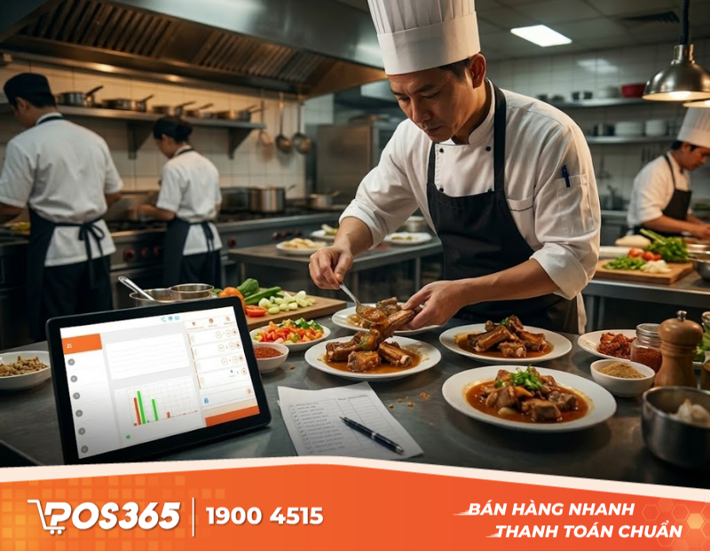 Vì sao không làm định lượng món thì nhà hàng dễ thất thoát?