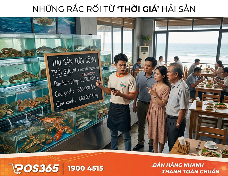Những rắc rối thường gặp khi nh&agrave; h&agrave;ng b&aacute;n hải sản theo 