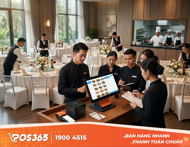 Chuẩn hóa quy trình vận hành tiệc với hệ thống quản lý chuyên nghiệp