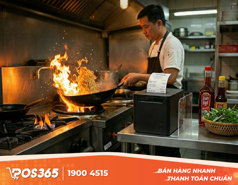 Bảo vệ thiết bị in bếp khỏi 