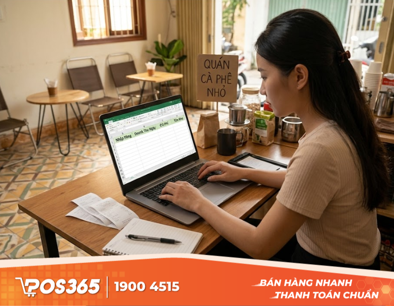 Lý do Excel thường là lựa chọn đầu tiên của các chủ quán mới