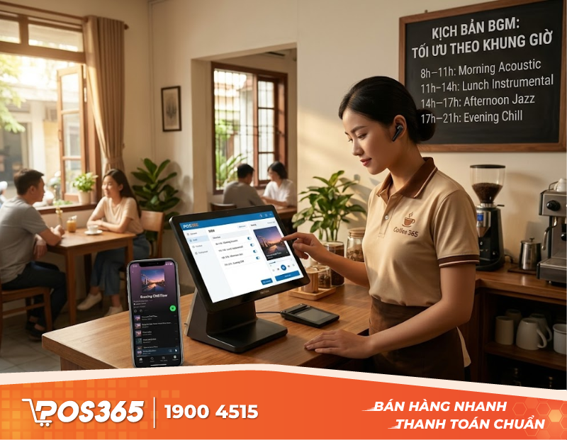 Lên kịch bản âm nhạc (BGM) tối ưu theo từng khung giờ