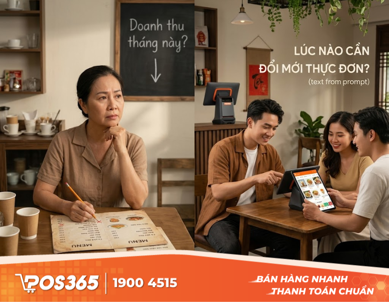 Khi n&agrave;o qu&aacute;n của bạn cần đổi mới thực đơn?