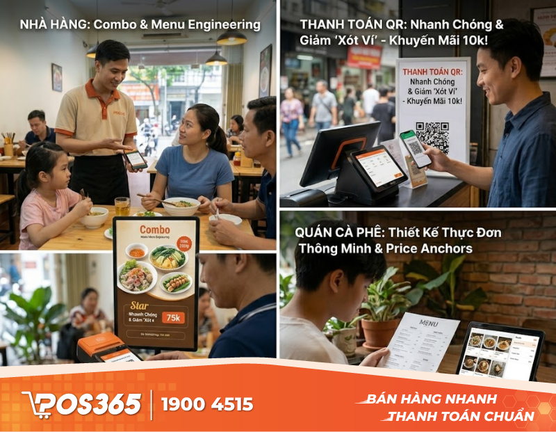 Cách áp dụng thực tế cho từng mô hình F&B để khách không bỡ ngỡ