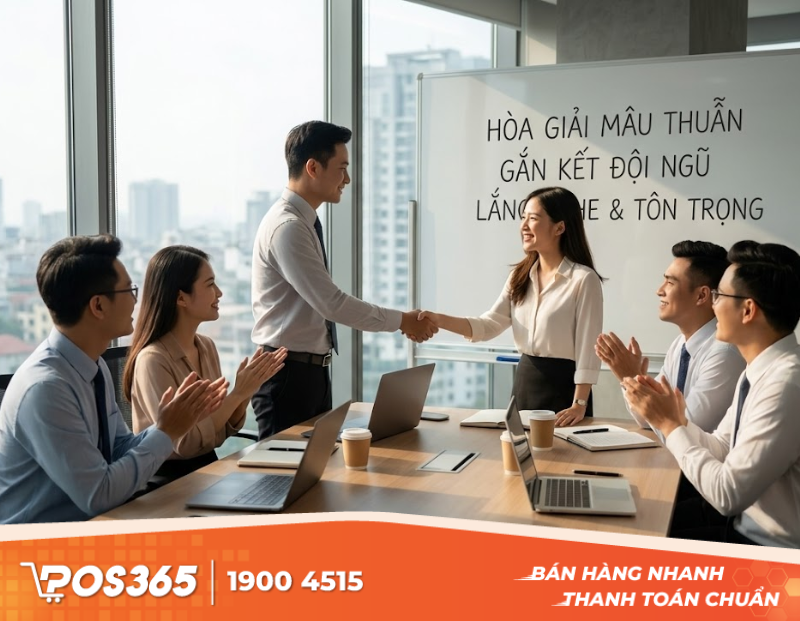 Cách hóa giải mâu thuẫn và xây dựng đội ngũ gắn kết