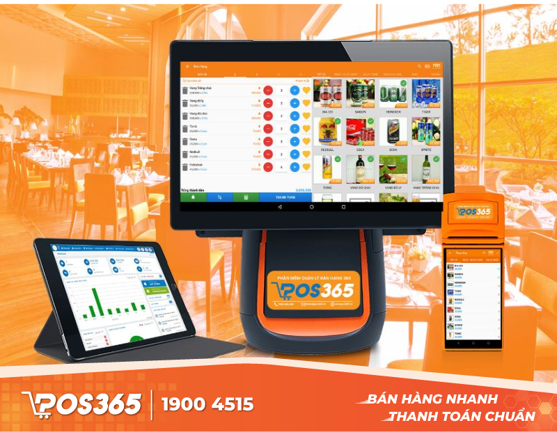 Giải ph&aacute;p combo phần cứng & phần mềm POS365 chuy&ecirc;n dụng