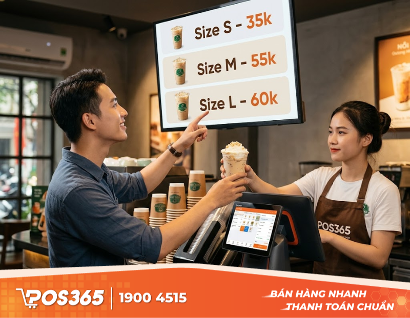 Nguyên tắc định giá mồi nhử để khách tự chọn đơn giá cao