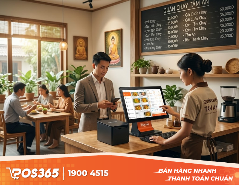 Đặc trưng khác biệt khi setup không gian quán chay