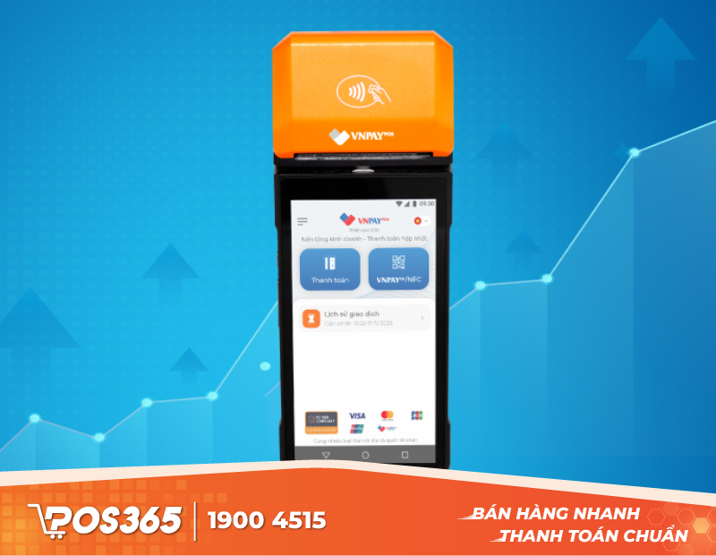 C&aacute;c d&ograve;ng m&aacute;y quẹt thẻ SmartPOS hỗ trợ t&iacute;ch hợp tốt nhất hiện nay