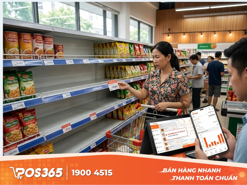 Hết hàng trên kệ: Tiệm của bạn đang mất bao nhiêu doanh thu?