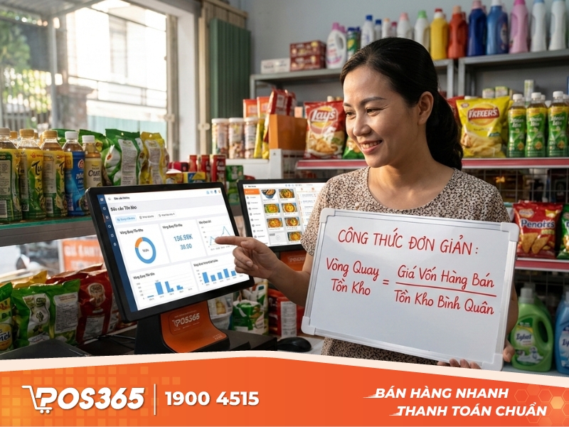 Cách tính vòng quay tồn kho cực kỳ đơn giản