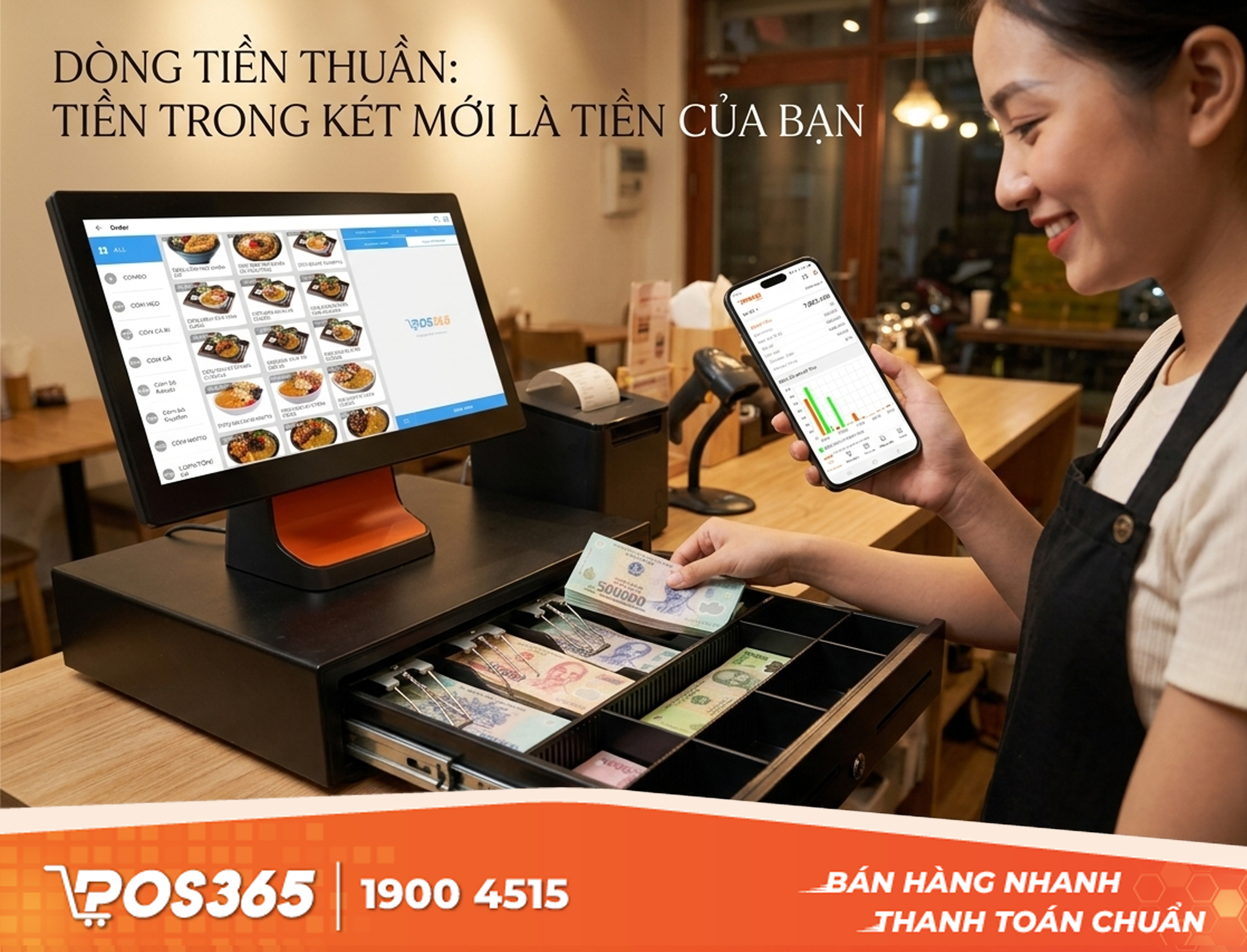 Dòng tiền thuần (Net Cash Flow) - Tiền nằm trong két mới là tiền của bạn