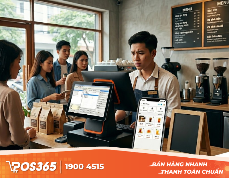 Tại sao qu&aacute;n cafe kh&ocirc;ng n&ecirc;n d&ugrave;ng tạm phần mềm b&aacute;n lẻ đa ng&agrave;nh?