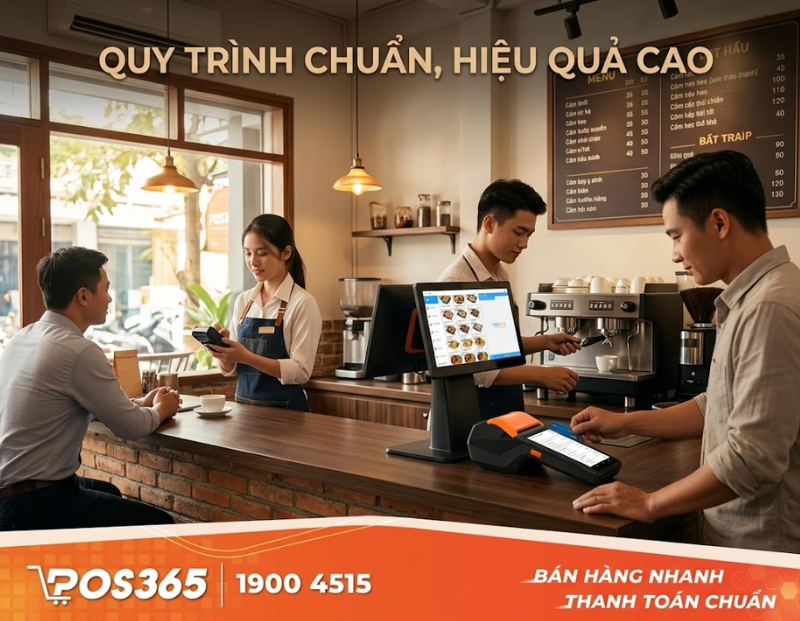 Tại sao quán cafe quy mô nhỏ cũng cần chuẩn hóa quy trình phục vụ?