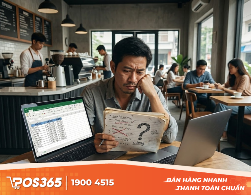 Lỗ hổng chí mạng khi quản lý nhân sự quán cafe bằng sổ sách và Excel